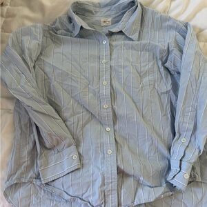 Wilfred Light Blue Button Down Shirt